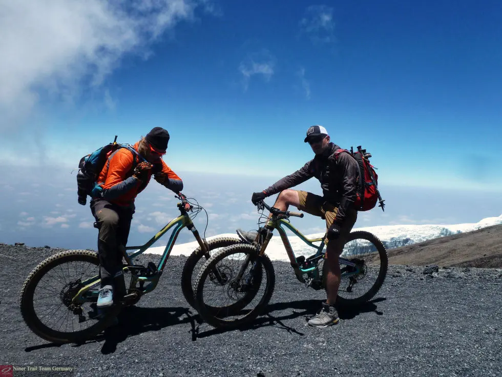 Abenteuer mit dem Bike am Kilimanjaro
