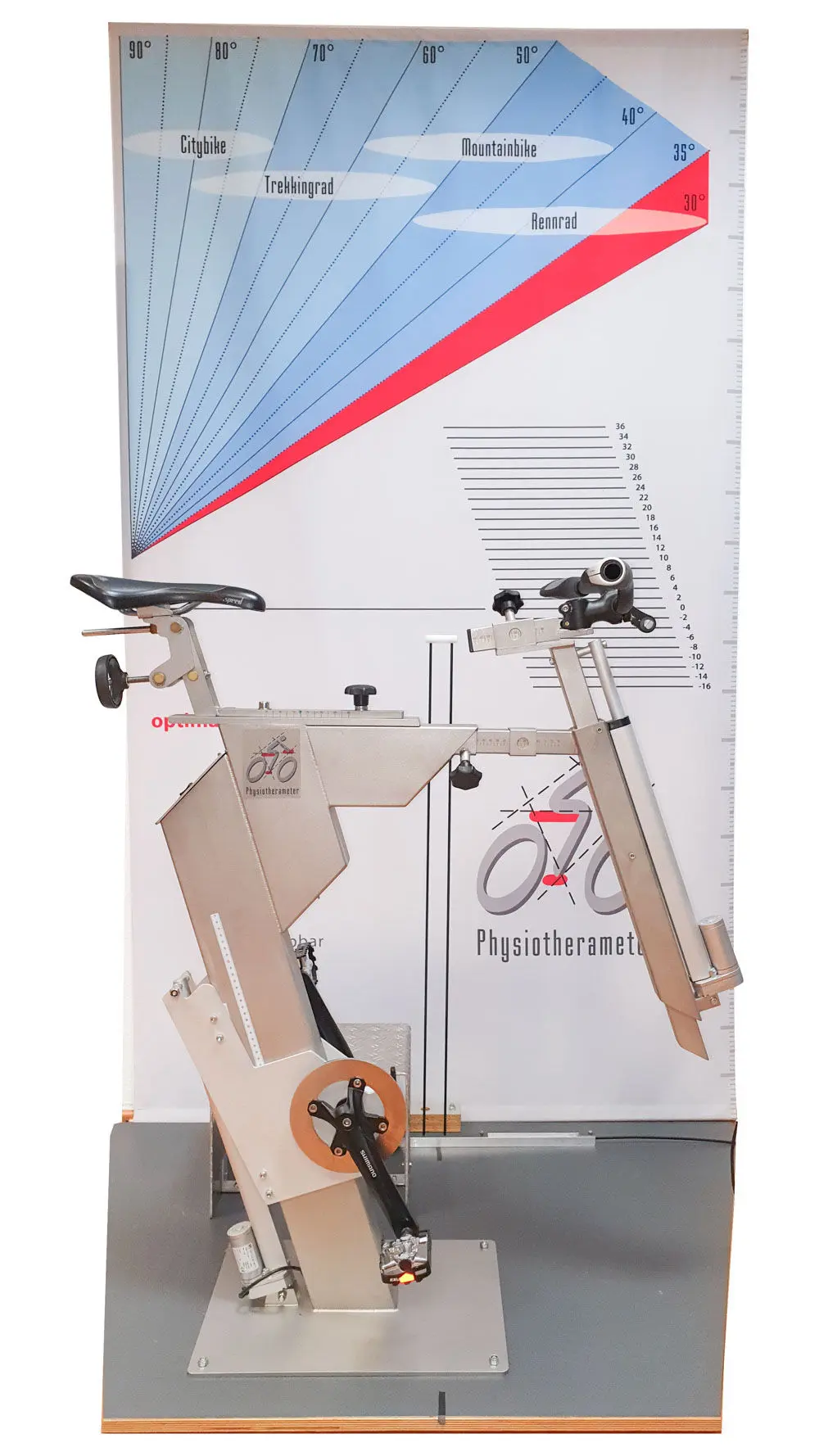 Physiotherameter Bikefitting Vermessungssystem